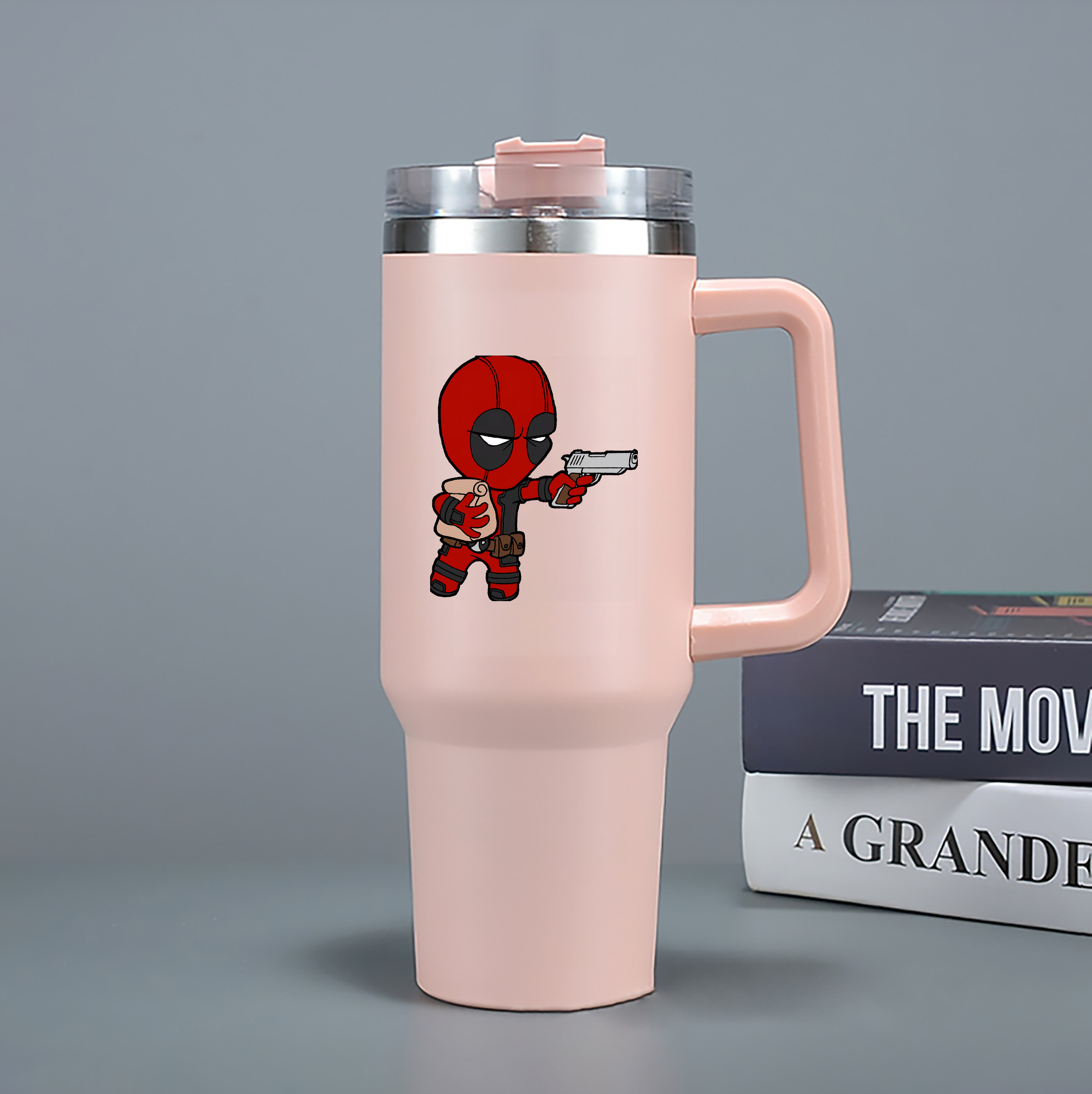 （画像用） Deadpool デッドプール 1200mL車用タンブラー（カラープリント）